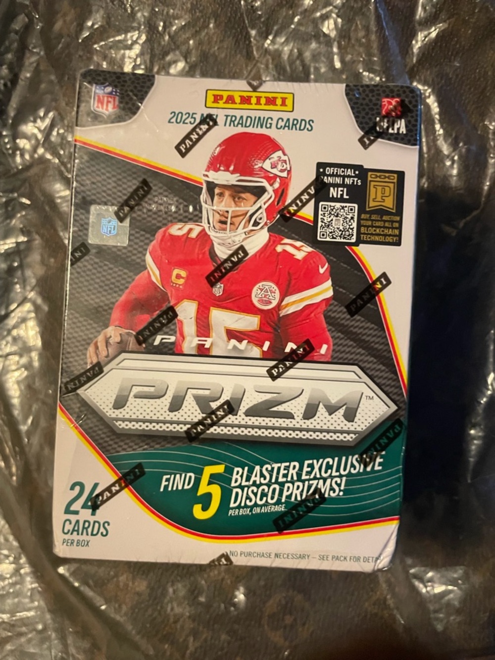 Panini NFL Trading Card Blister Pack - White/Black/Yellow Accent